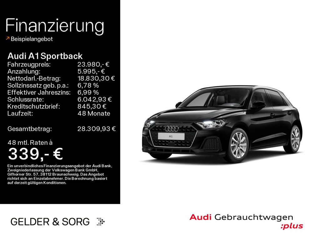 Audi A1 Sportback 30 TFSI