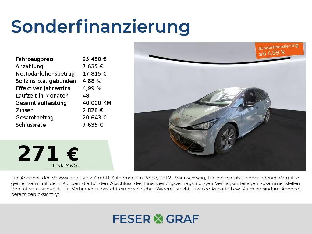 Cupra Born 58 kWh