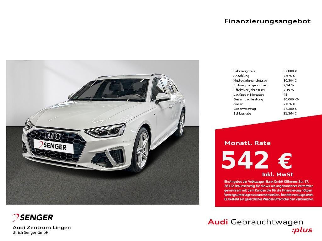 Audi A4 Avant S-Line S-Tronic 40 TDI