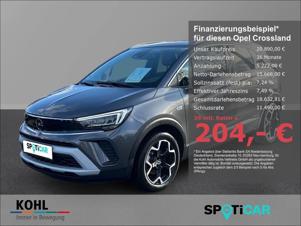 Opel Crossland 1.2 Turbo Elegance Turbo