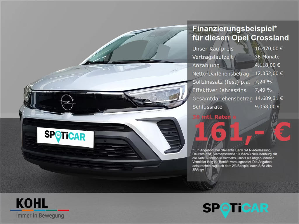 Opel Crossland 1.2 Turbo Enjoy Turbo