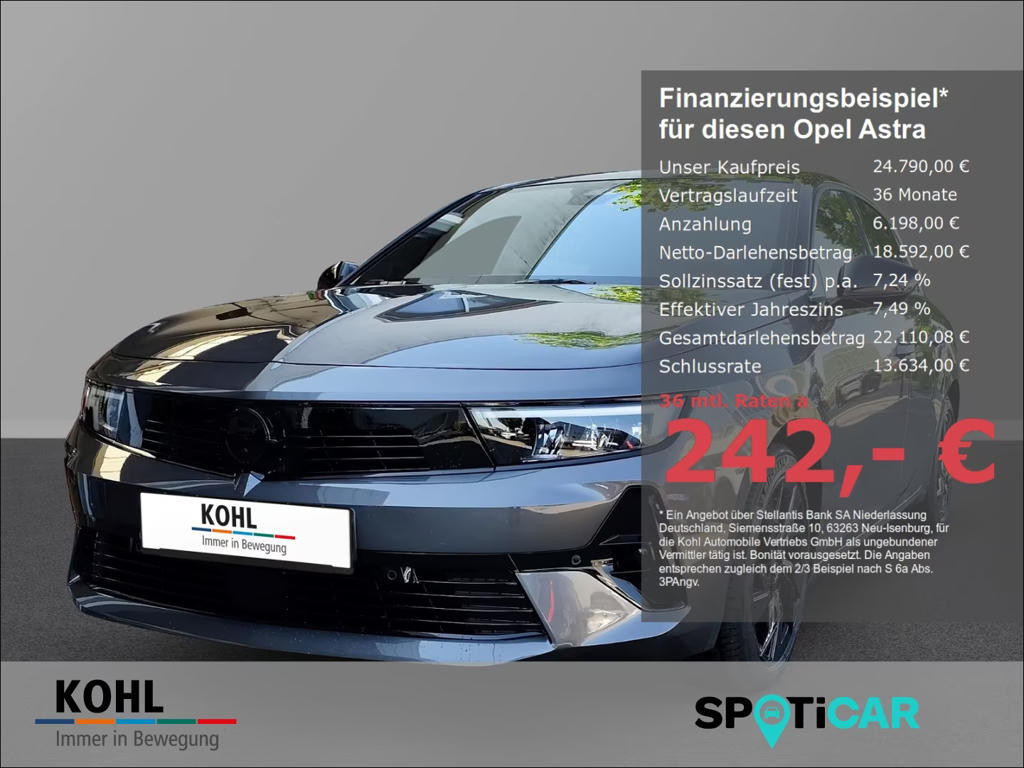 Opel Astra Grand Sport GS-Line