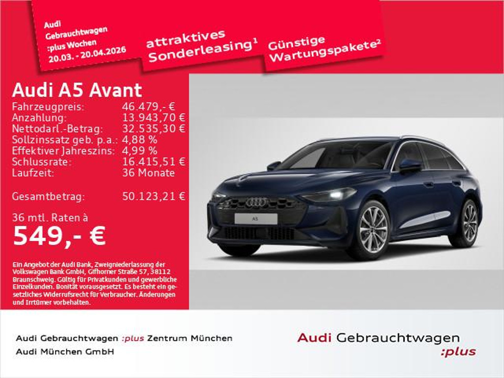 Audi A5 Avant Quattro S-Tronic