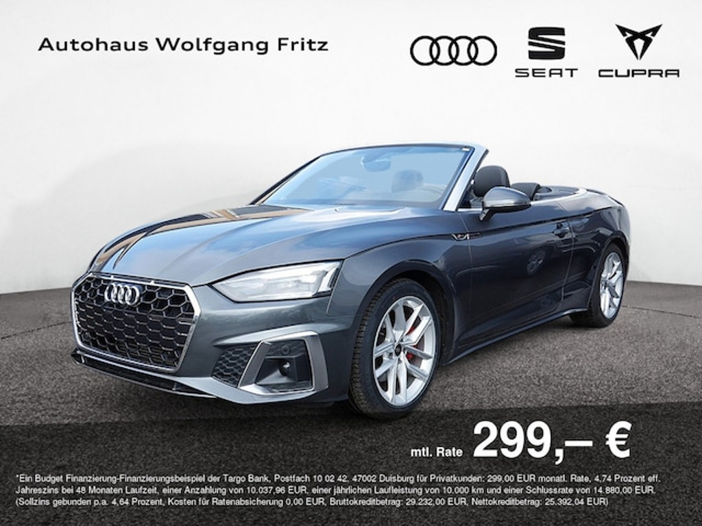 Audi A5 Cabriolet S-Line S-Tronic 40 TFSI