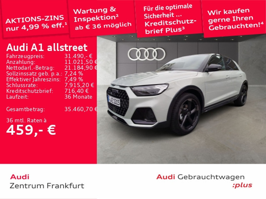 Audi A1 S-Tronic 30 TFSI Allstreet