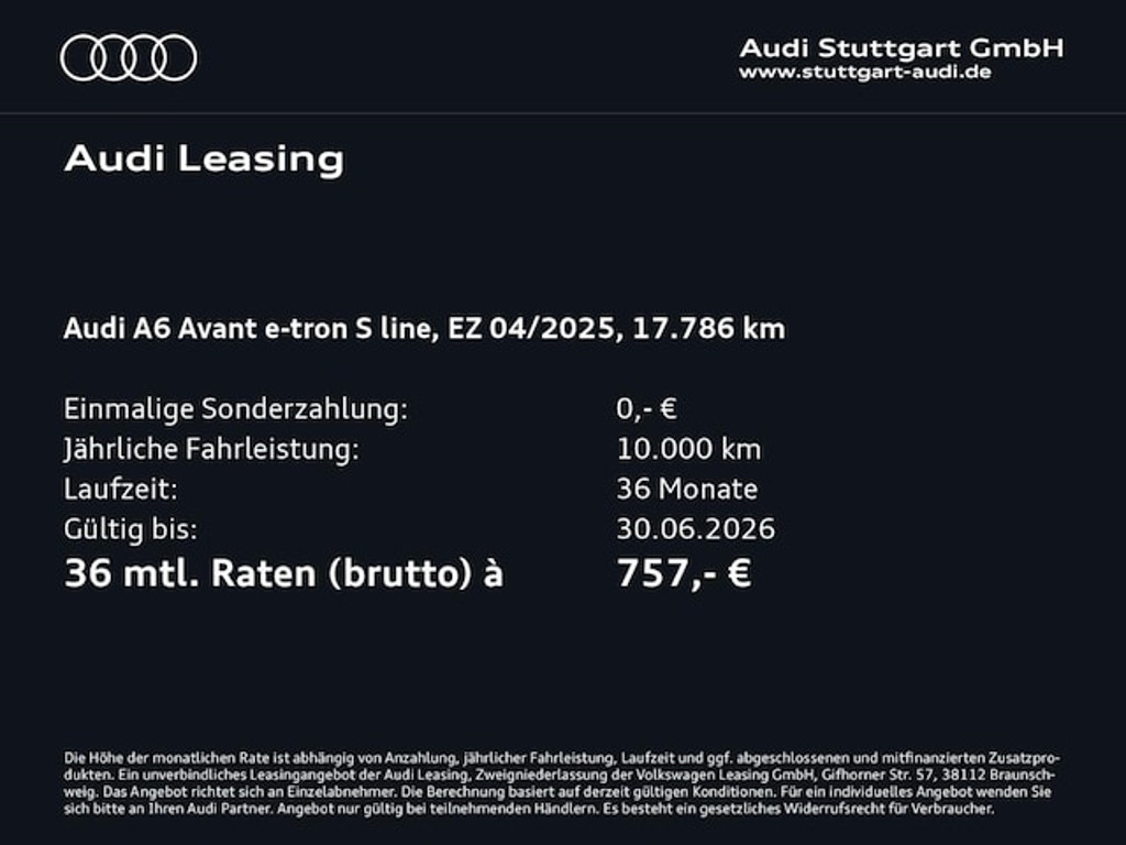 Audi A6 e-tron