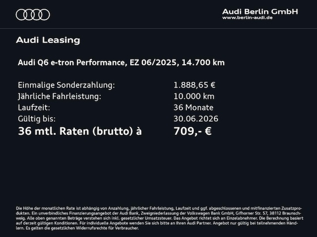 Audi Q6 e-tron