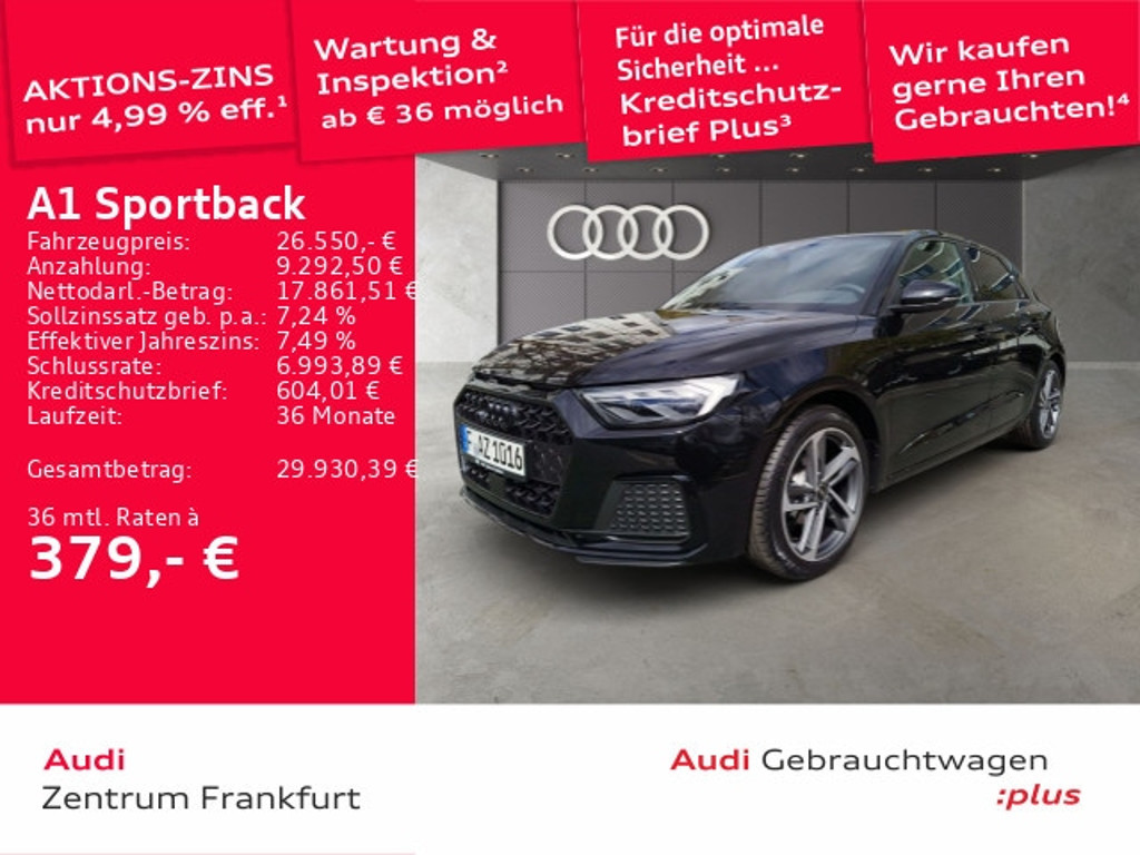 Audi A1 Sportback 25 TFSI