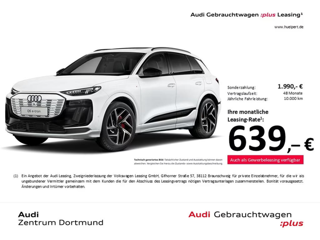 Audi Q6 e-tron Quattro S-Line