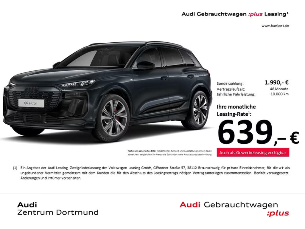 Audi Q6 e-tron Quattro S-Line