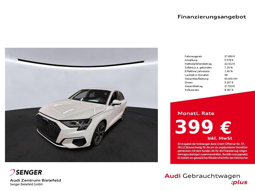 Audi A3 Sportback Sedan Hybride 40 TFSI