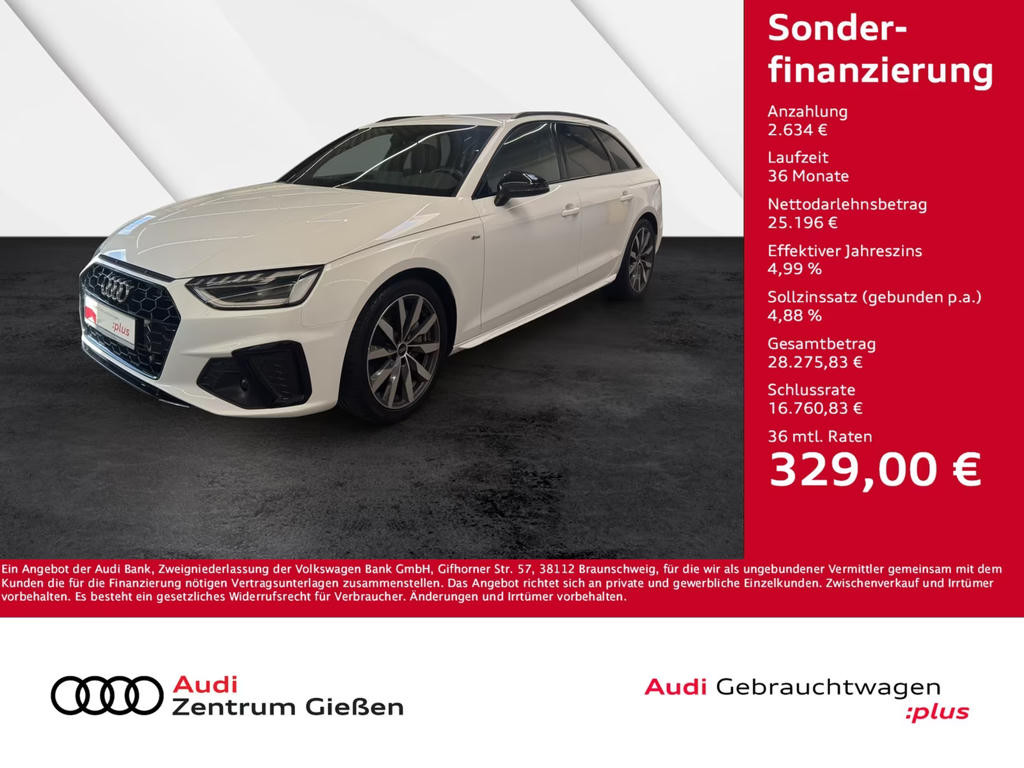 Audi A4 Avant S-Line S-Tronic 40 TDI