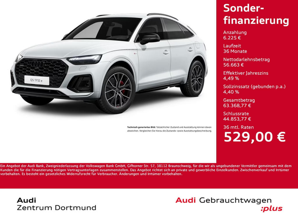 Audi Q5 Sportback Quattro S-Line Hybride