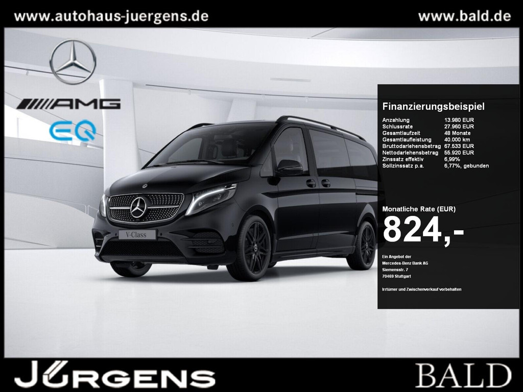 Mercedes-Benz V-Klasse V 300 AMG Line AVANTGARDE Limousine Lang
