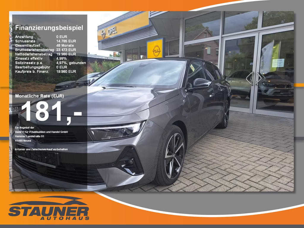 Opel Astra Sports Tourer Grand Sport 1.2 Turbo Turbo GS-Line