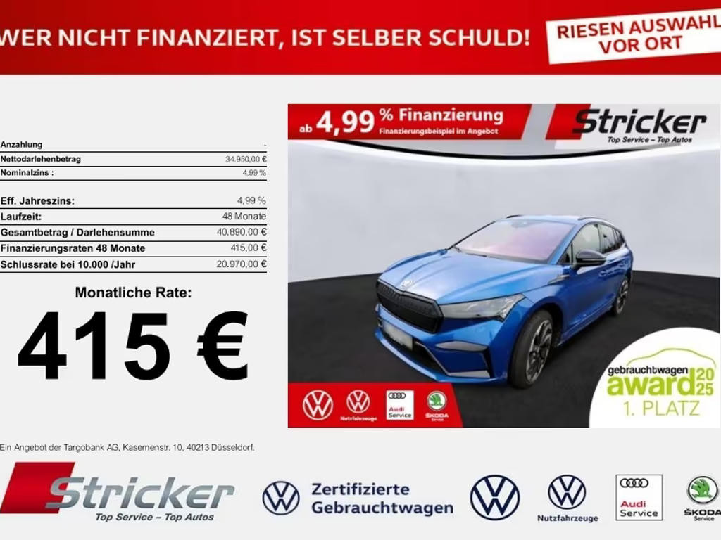 Skoda Enyaq iV Sportline