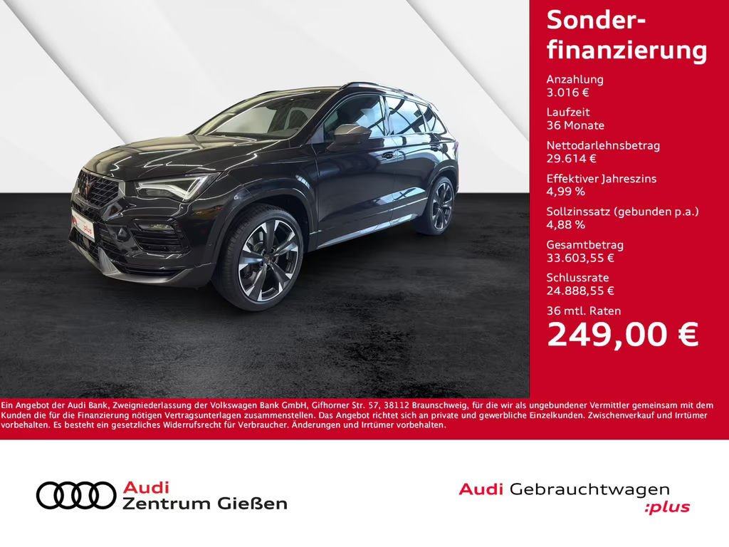 Cupra Ateca 4Drive 2.0 TSI DSG VZ
