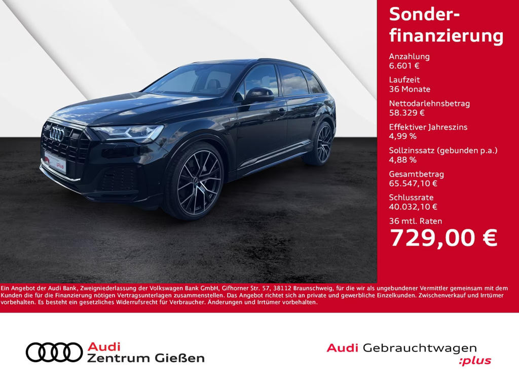 Audi Q7 Quattro S-Line 50 TDI