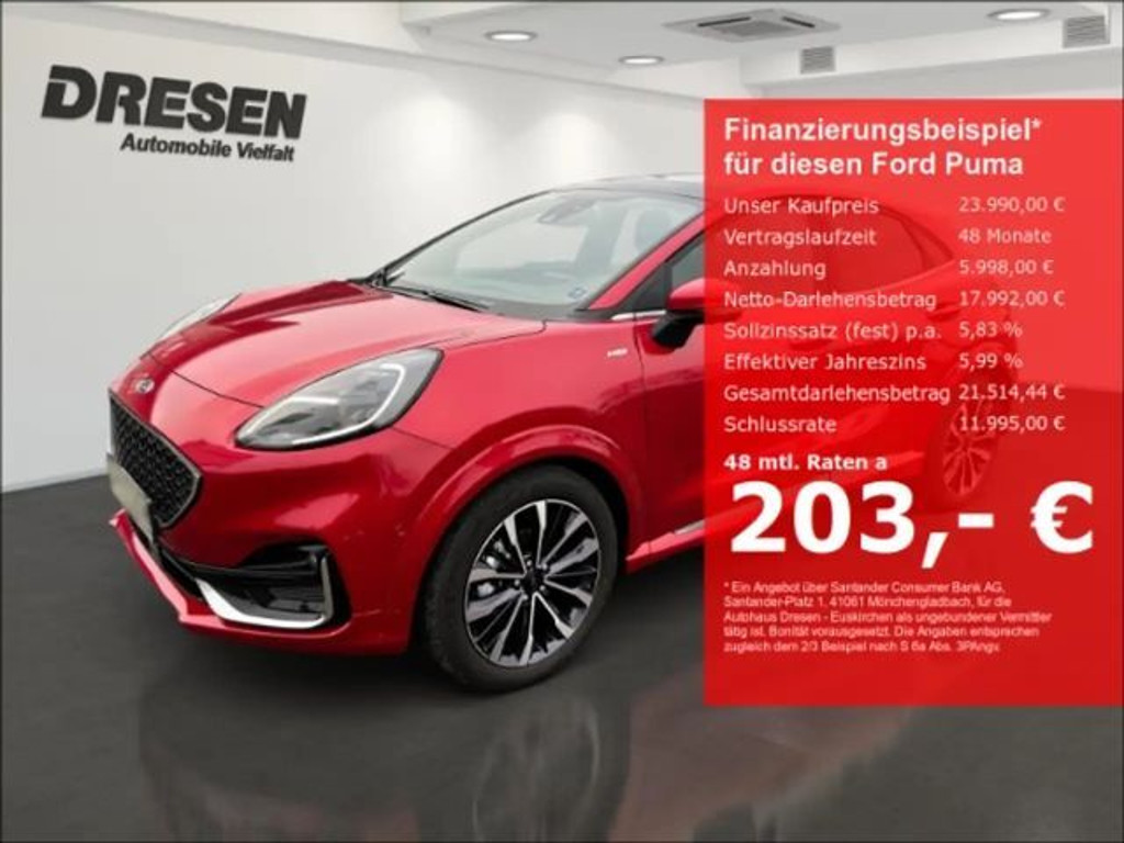 Ford Puma ST Line Vignale