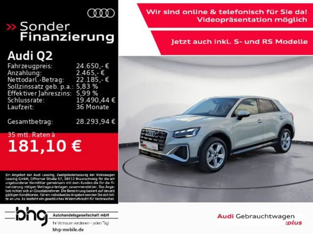 Audi Q2 S-Line 30 TFSI