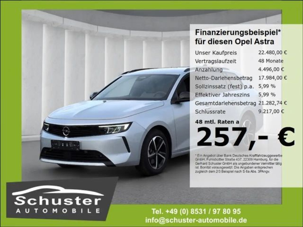 Opel Astra Sports Tourer 1.2 Turbo Edition