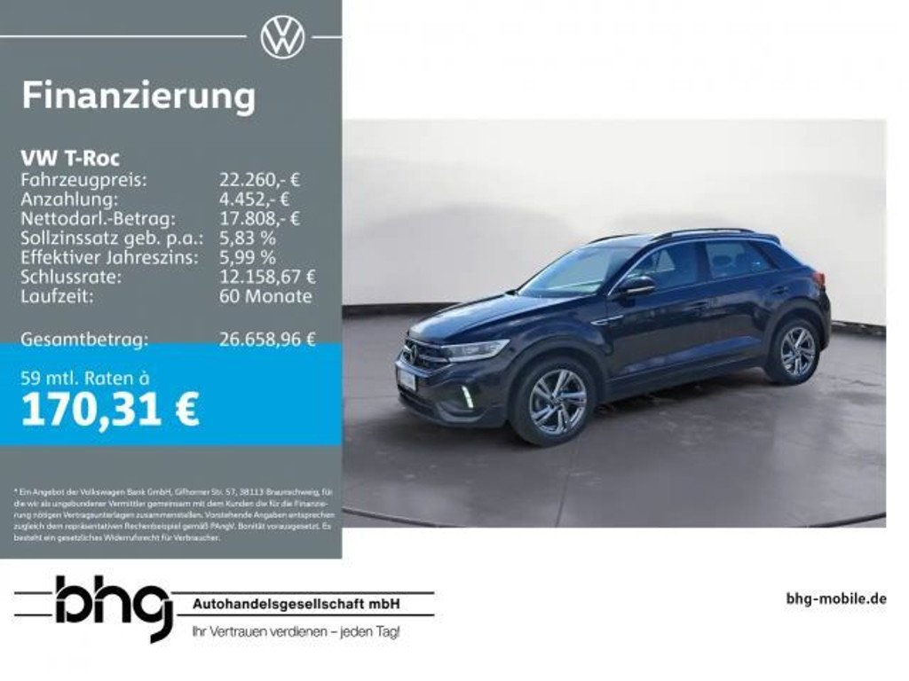 Volkswagen T-Roc R-Line 1.0 TSI