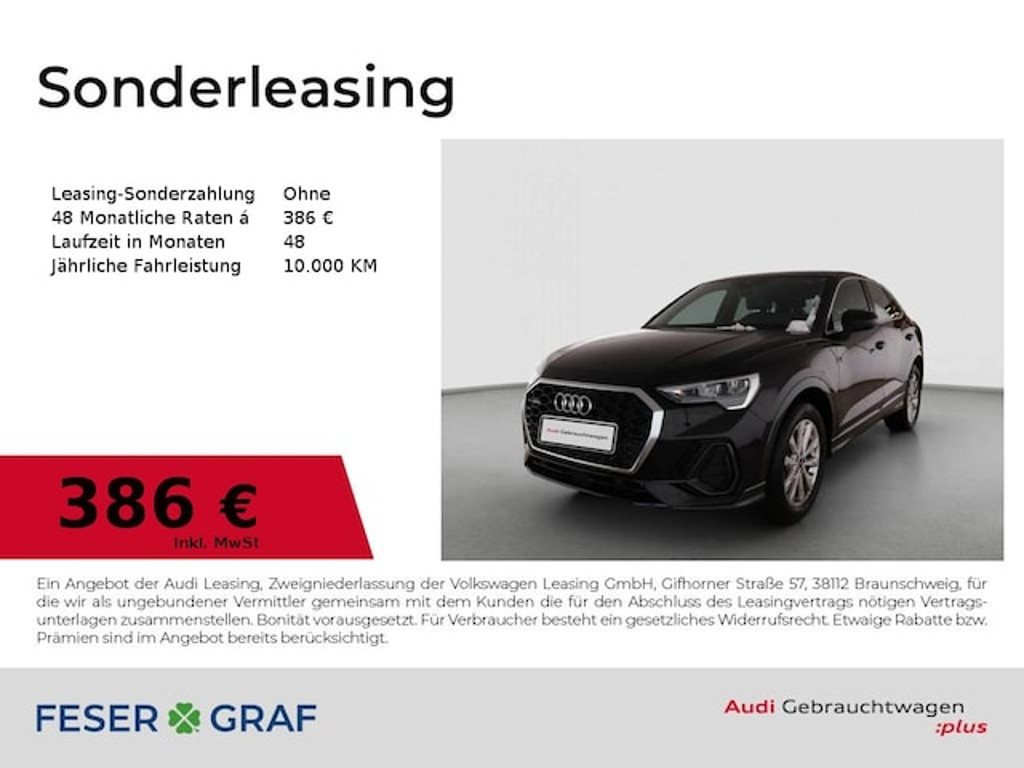 Audi Q3 Sportback Quattro S-Tronic 40 TFSI