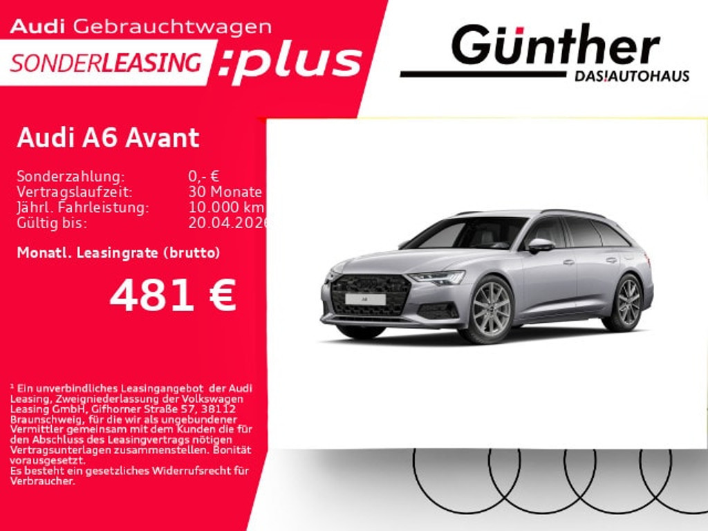 Audi A6 Avant Quattro S-Tronic Hybride 50 TFSI