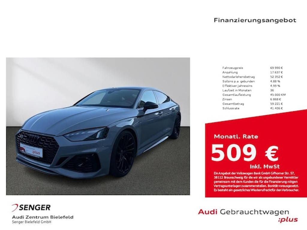 Audi RS5 Sportback Quattro
