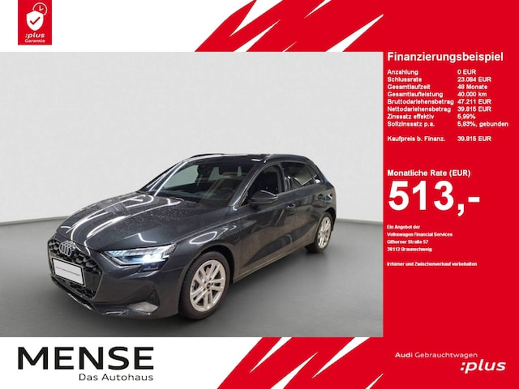 Audi A3 Sportback S-Tronic Hybride 40 TFSI