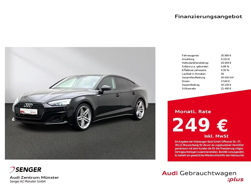 Audi A5 Sportback 40 TDI