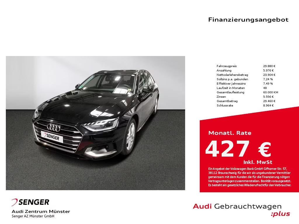 Audi A4 Avant S-Tronic 35 TFSI