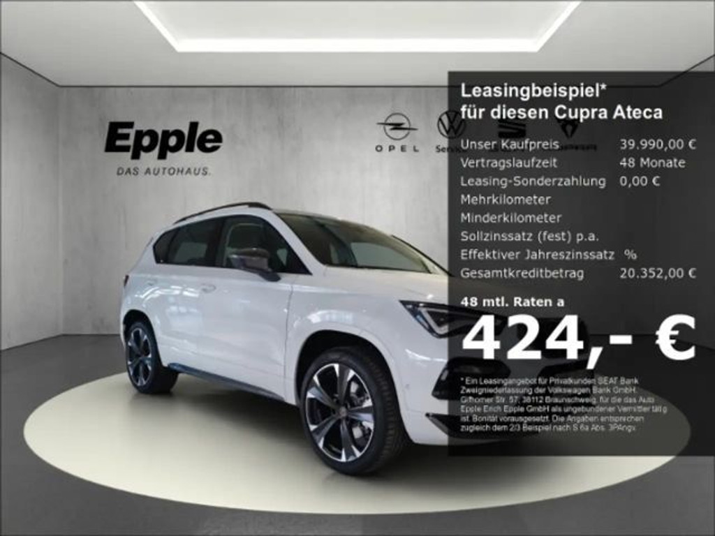 Cupra Ateca 4Drive 2.0 TSI DSG