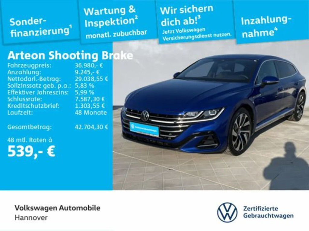 Volkswagen Arteon 4Motion DSG 2.0 TDI