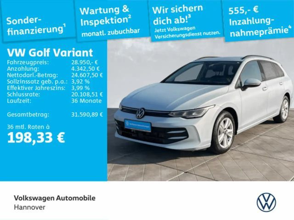 Volkswagen Golf DSG Variant Golf VIII 1.5 eTSI