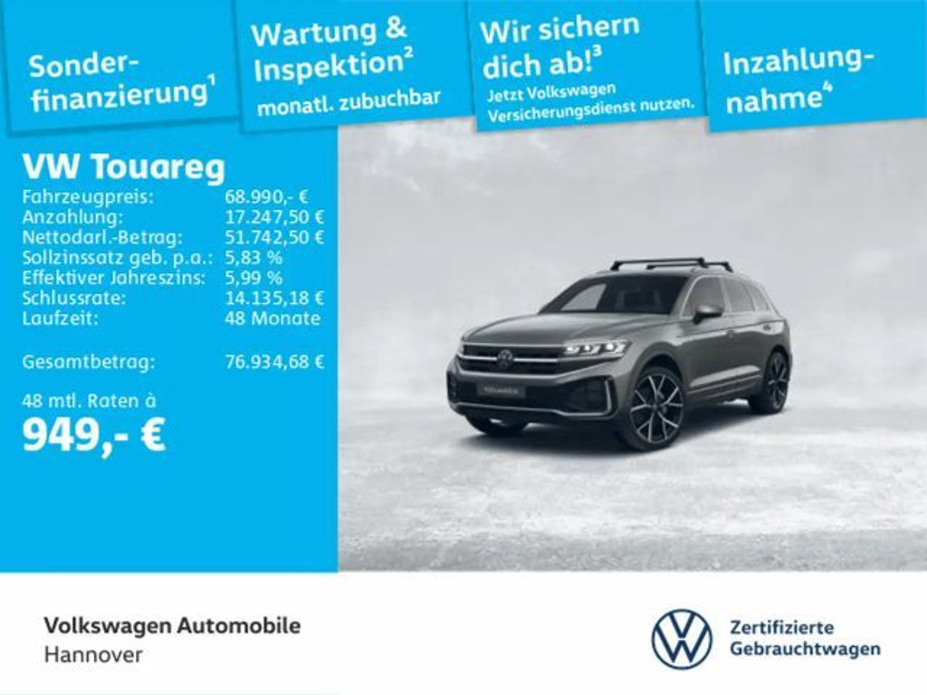 Volkswagen Touareg 4Motion R-Line 3.0 V6 TSI 3.0 V6 TDI