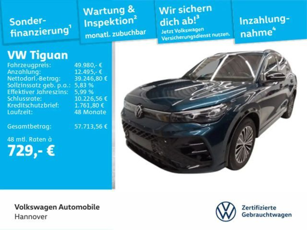 Volkswagen Tiguan DSG R-Line eHybrid 1.5 TSI