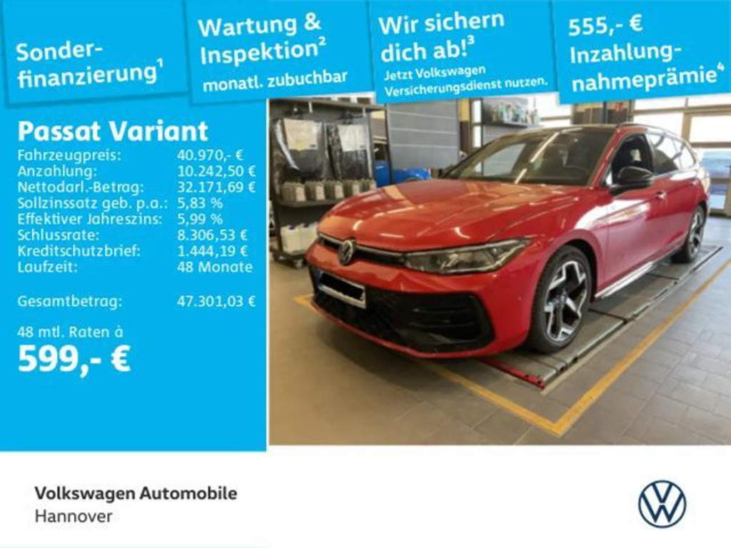 Volkswagen Passat 4Motion DSG Variant R-Line 2.0 TDI