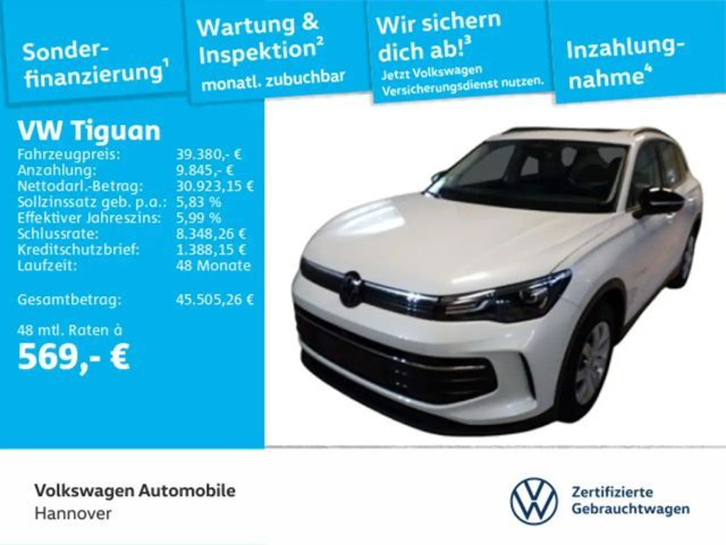 Volkswagen Tiguan DSG 1.5 eTSI