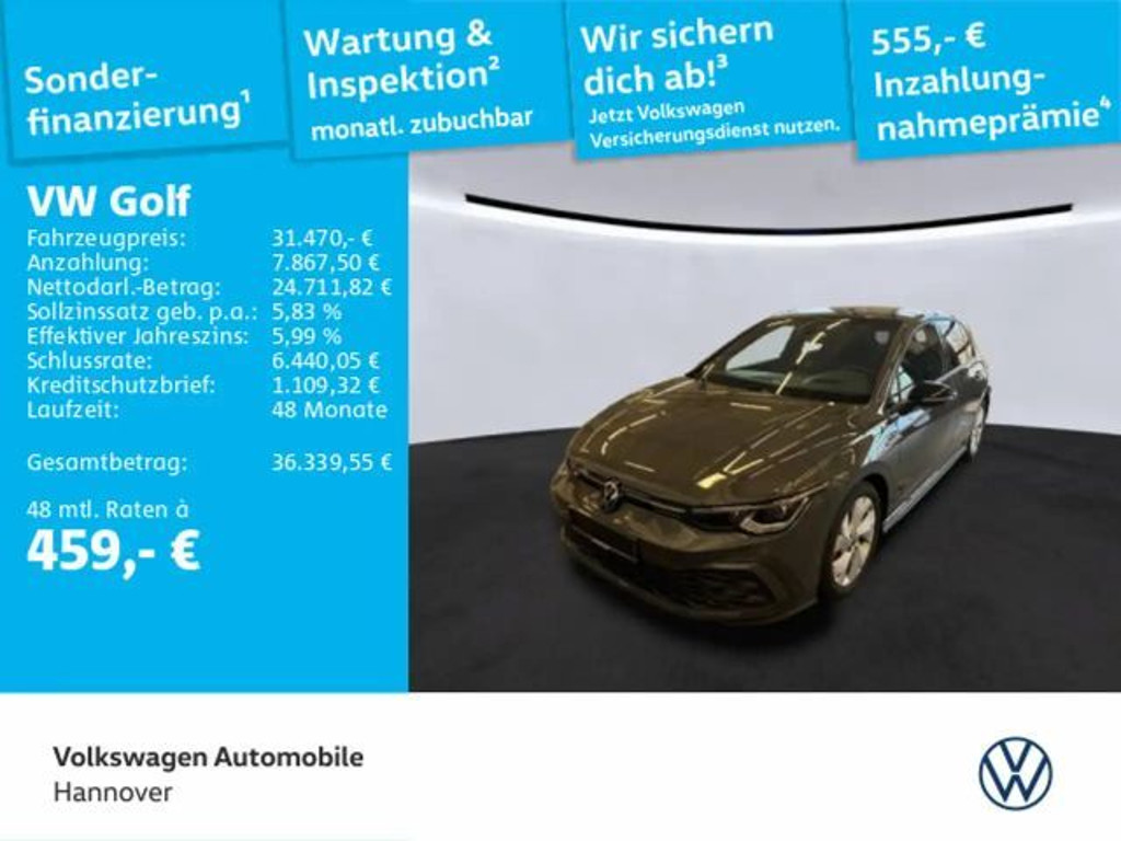 Volkswagen Golf DSG GTD Golf VIII 2.0 TDI