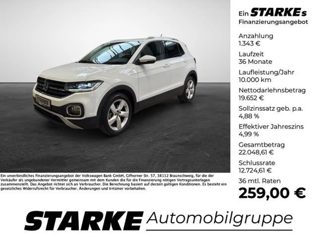 Volkswagen T-Cross DSG Style 1.0 TSI