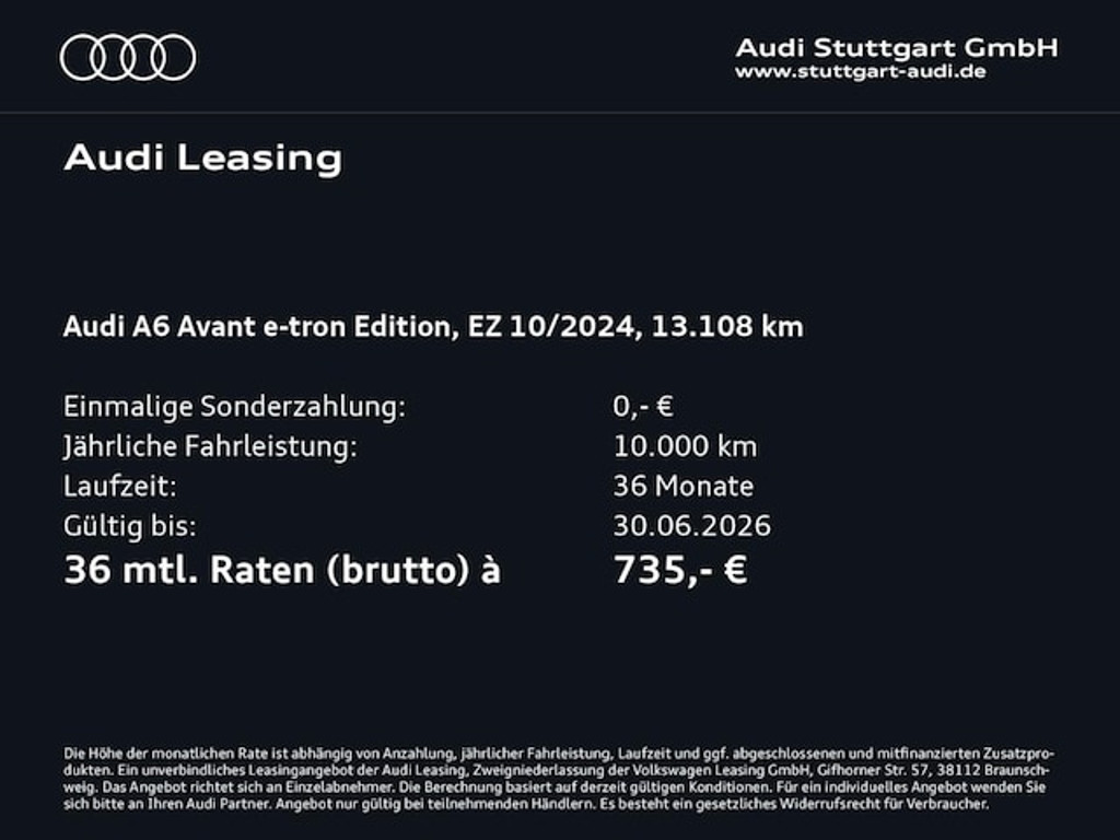 Audi A6 e-tron