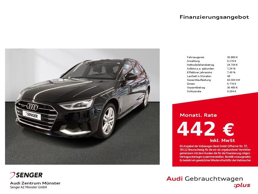 Audi A4 Avant Quattro 40 TDI