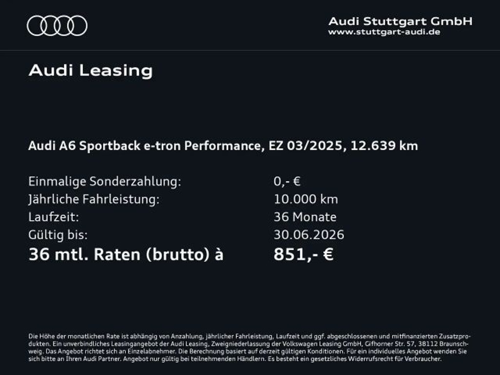 Audi A6 e-tron