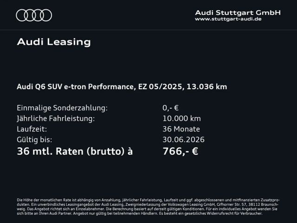 Audi Q6 e-tron