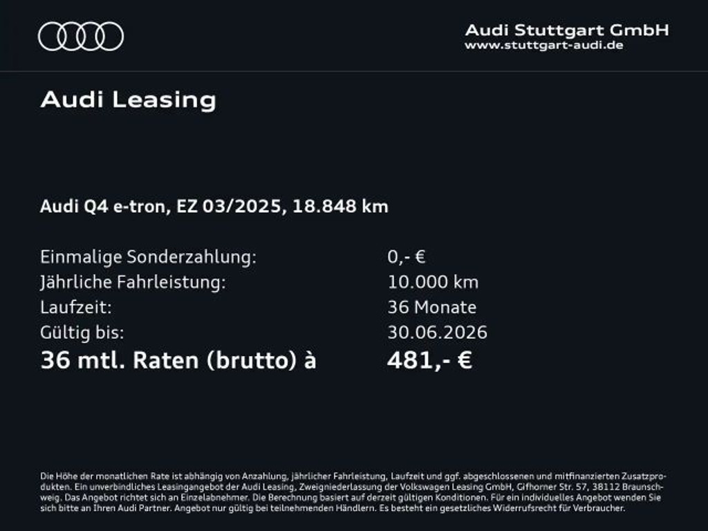 Audi Q4 e-tron