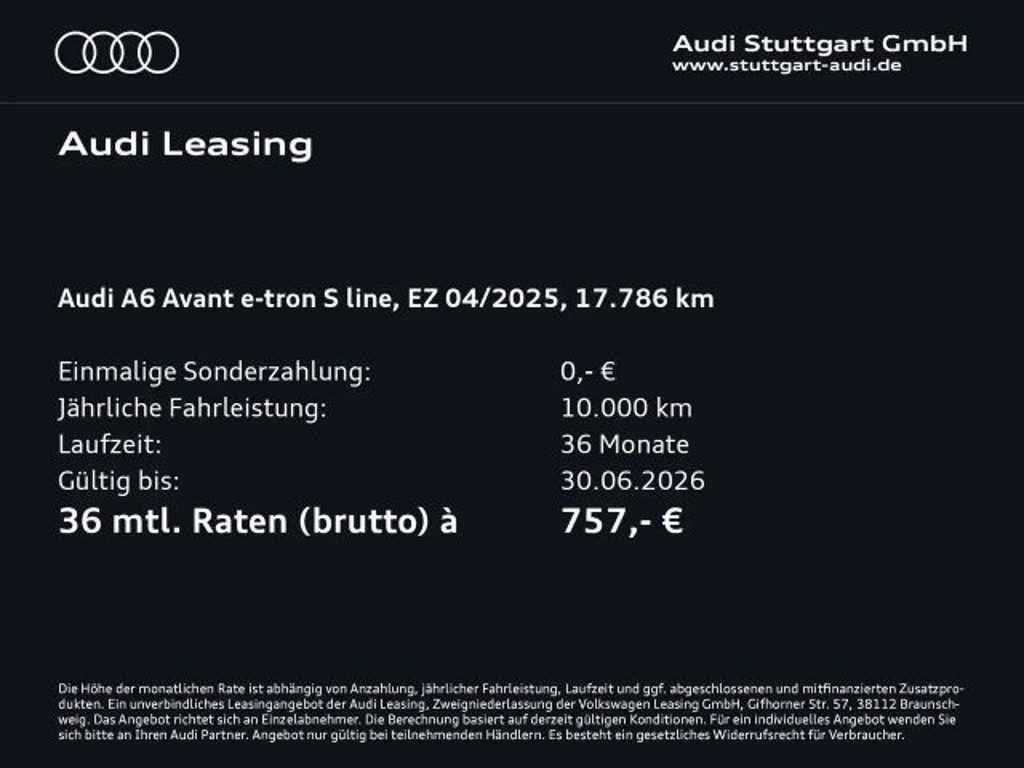 Audi A6 e-tron