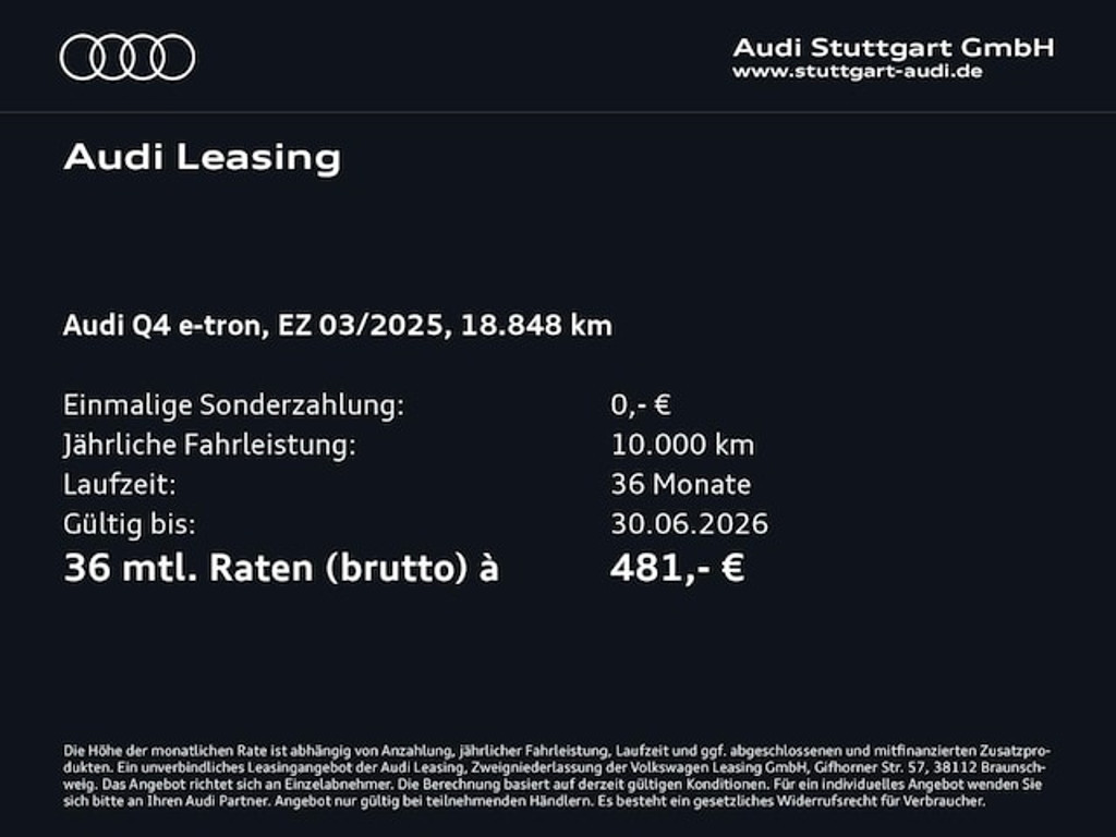 Audi Q4 e-tron