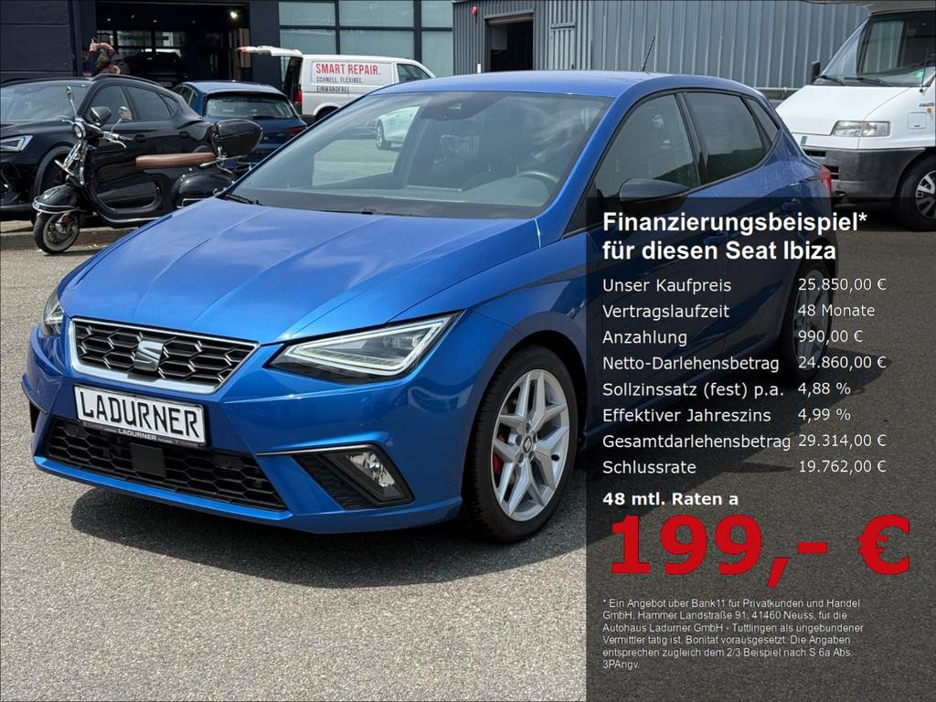 Seat Ibiza FR-lijn 1.5 TSI DSG