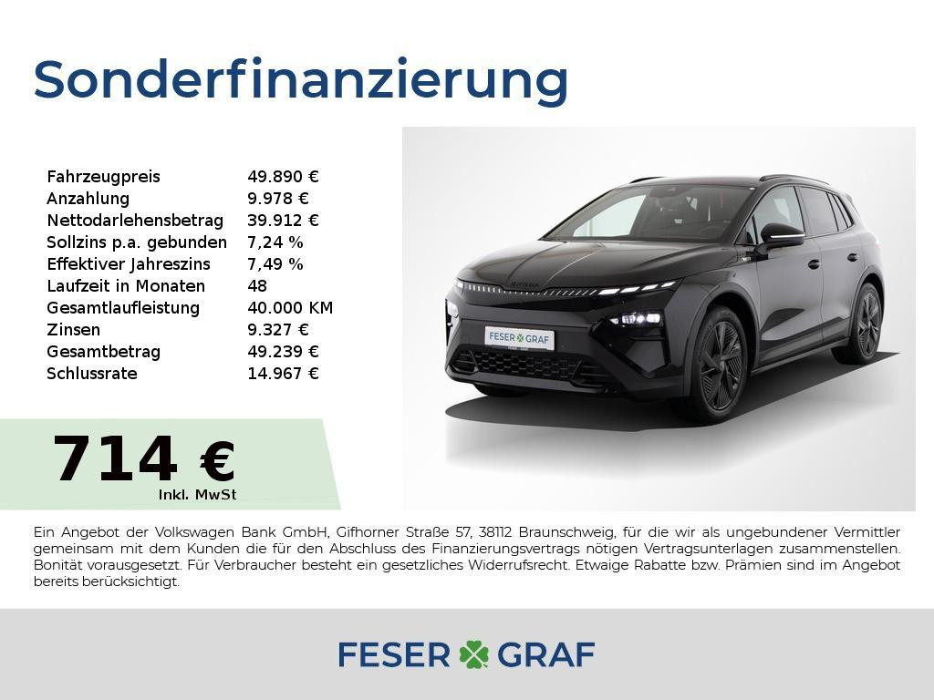 Skoda Elroq RS 84 kWh Batterie Elektromotor 250 kW